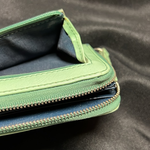 Fossil wallet minty green - Picture 8 of 9